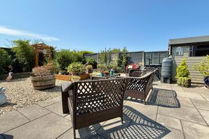 South Facing Rear Garden- click for photo gallery